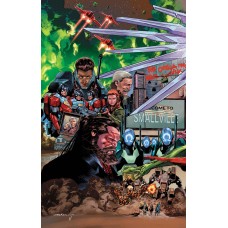 ABSOLUTE SUPERMAN #25 CVR H RAFA SANDOVAL LEFT CONNECTING CARD STOCK VAR