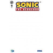 SONIC THE HEDGEHOG #91 VARIANT D (SKETCH VARIANT)