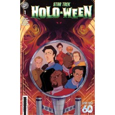 STAR TREK: HOLO-WEEN II #1 COVER A (ROSENLUND) (Offered again FOC 8pm CDT 8/31/2026)
