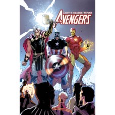 AVENGERS BY JASON AARON OMNIBUS VOL. 1 ED MCGUINNESS COVER HARDCOVER