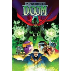 ONE WORLD UNDER DOOM OMNIBUS R.B. SILVA COVER [DM ONLY] Hardcover