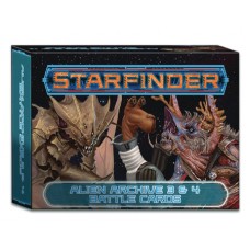 STARFINDER RPG ALIEN ARCHIVE 3 & 4 BATTLE CARDS (C: 0-1-2)