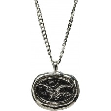 LORD OF THE RINGS WAX SEAL PENDANT SMAUG NECKLACE (Net)